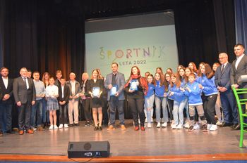 ŠPORTNIKA LETA 2022 V SEVNICI LEA HALER IN BLAŽ JANC