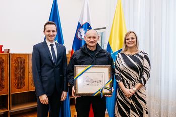 Ob zaključku poklicne poti sprejem za Janka Požežnika