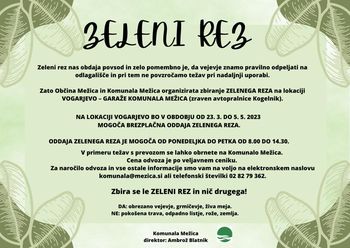 Zbiranje zelenega reza