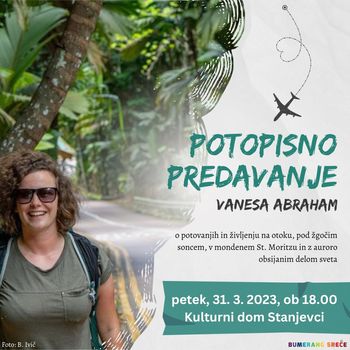 Potopisno predavanje - Vanesa Abraham