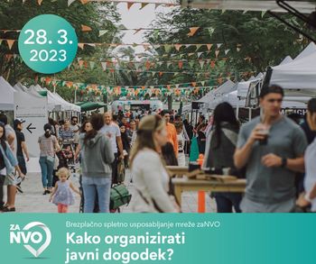 Kako organizirati javni dogodek?