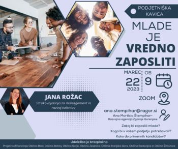 Mlade je vredno zaposliti - PRESTAVLJENO NA ZOOM!