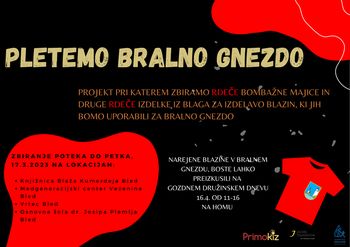 Pletemo bralno gnezdo Pletemo bralno gnezdo