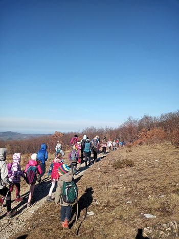 Pohod mladih planincev PD na Nanos 18.3.2023