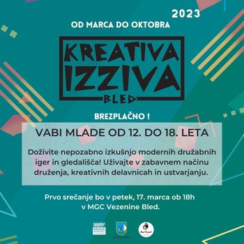Kreativa izziva na Bledu Kreativa izziva na Bledu