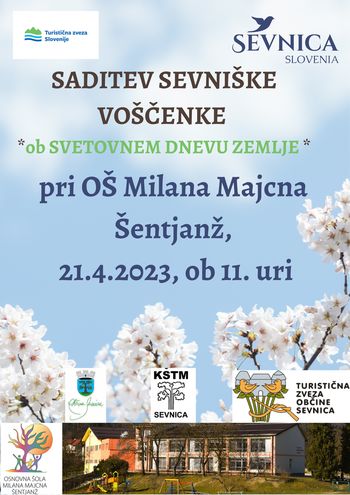 Svetovni dan zemlje/ Saditev sevniške voščenke
