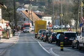 PROMETNI KOLAPS NA REGIONALNI CESTI LJUBLJANA - KOČEVJE