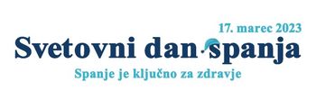 "Spanje je ključno za zdravje"