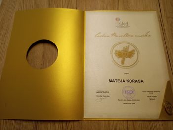 Maroltova častna značka za učiteljico OŠ Mežica