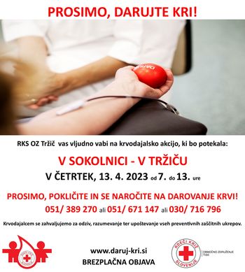 KRVODAJALSKA  AKCIJA