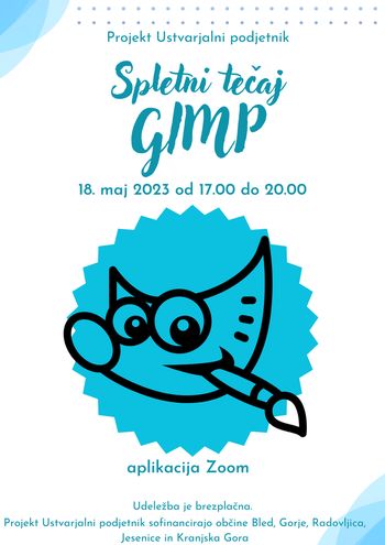 Delavnica spoznavanja s programom za urejanje fotografij: GIMP