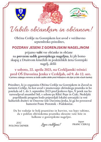 PREVZEM SADIK GORENJSKEGA NAGELJNA