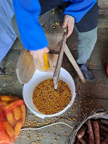 Luščenje z doma narejeno pripravo