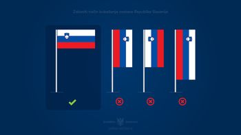 Zastave izobesimo spoštljivo, po ustavi in zakonu