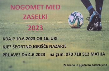 Turnir v malem nogometu med zaselki 