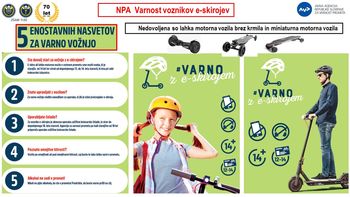 Nacionalna preventivna akcija »VARNOST VOZNIKOV E-SKIROJEV«