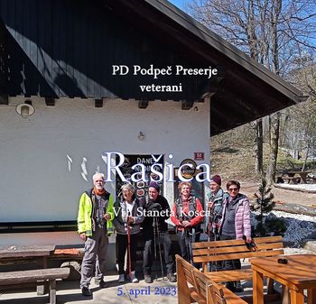 Veterani PD Podpeč Presereje na Rašici  5.4.2023