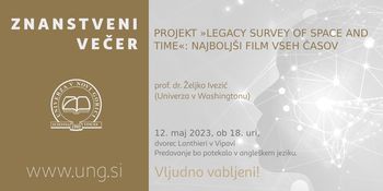 Projekt »Legacy Survey of Space and Time«: Najboljši film vseh časov.