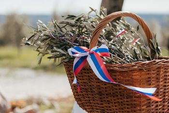 Prvi blagoslov oljk in oljčnih vejic na Lokvici 