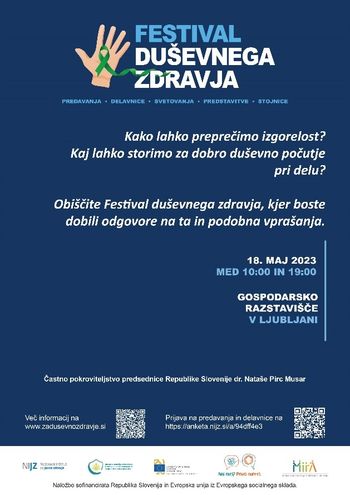 Krepitev duševnega zdravja na delovnem mestu in preprečevanje izgorelosti Krepitev duševnega zdravja na delovnem mestu in preprečevanje izgorelosti