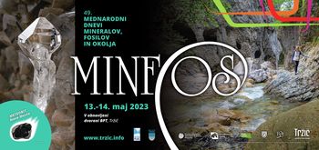 49. MINFOS - Mednarodni dnevi mineralov, fosilov in okolja 2023