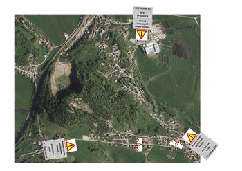 Popolna zapora lokalne ceste Kamnik pod Krimom - Prevalje