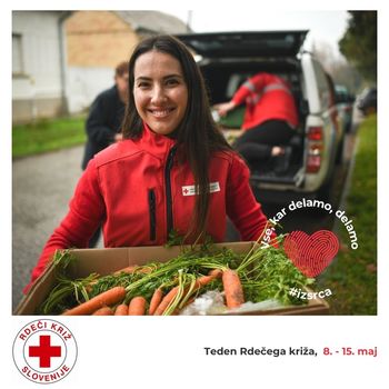 Teden Rdečega križa 2023: Vse, kar delamo, delamo #izsrca