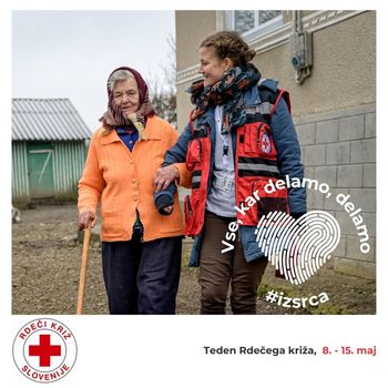 Aktivnosti v tednu Rdečega križa 2023