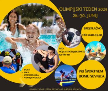 Olimpijski teden 2023