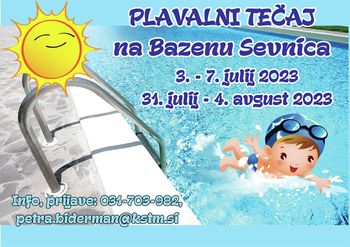 Bazen Sevnica vabi