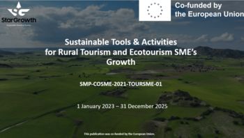 Javni razpis STAR GROWTH - finančna podpora MSP v turističnem sektorju