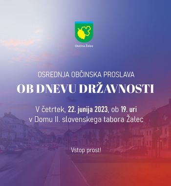 Osrednja občinska proslava ob dnevu državnosti