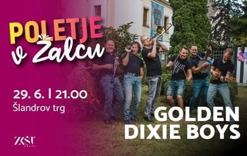 Golden Dixie Boys koncert Poletja v Žalcu