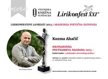 Pretnarjev nagrajenec 2023
