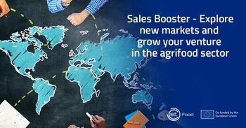 Zagonska podjetja, vstopite na tuje trge - prijave na EIT Food Sales Booster program so odprte - do 28.6.2023 