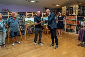 Prebold na platnu – razstava v preboldski knjižnici