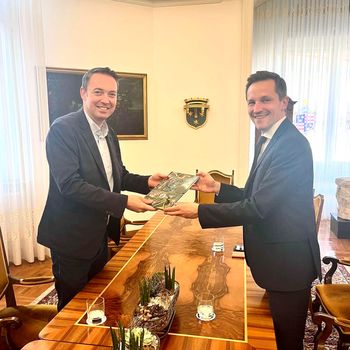 Celje so obiskali nizozemski in kosovski veleposlanik ter minister za okolje, podnebje in energijo