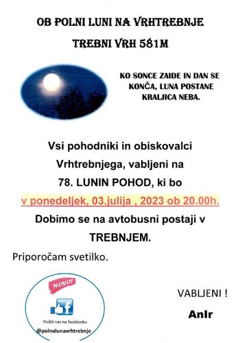 78. Lunin pohod na Vrhtrebnje