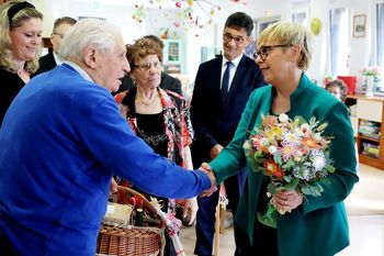 Obisk predsednice Republike Slovenije dr. Nataše Pirc Musar v Hiši dobre volje Miren