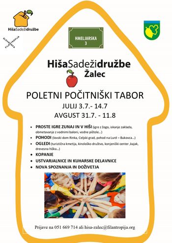 POČITNIŠKI TABOR