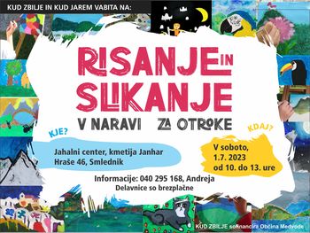 Slikanje  in risanjev naravi za otroke