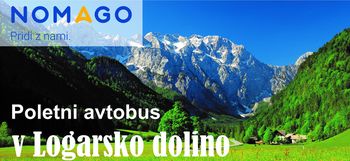 S poletnim avtobusom iz Celja po Savinjski dolini do Logarske doline