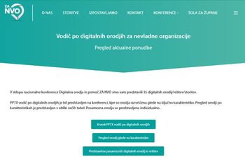 Več kot 30 digitalnih orodij, ki olajšajo delo v društvu