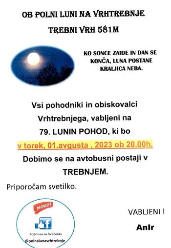 79. Lunin pohod na Vrhtrebnje