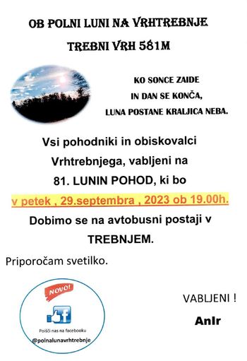 81. Lunin pohod na Vrhtrebnje