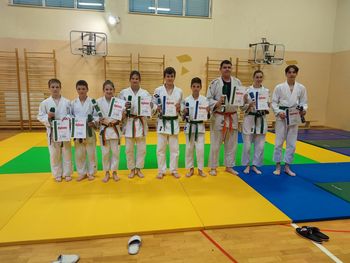 Judoisti uspešno zaključili sezono in opravili izpite za višje pasove