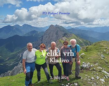 PD na Velikem vrhu in Kladivu 2.7.2023