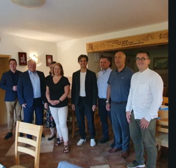 Minister Luka Mesec na krajšem delovnem obisku v Logatcu Minister Luka Mesec na krajšem delovnem obisku v Logatcu