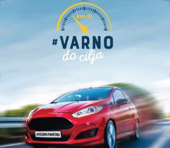 Začenja se tretja letošnja akcija za ozaveščanje o vožnji s prilagojeno hitrostjo "Varno do cilja"