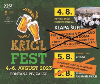 Kriglfest 2023 -ODPOVED